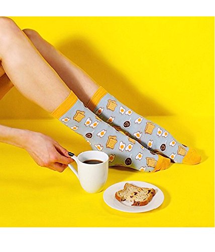 Hosaire 1 par Algodón Calcetines para Calcetines Térmicos Unisex,Estilo de Comida de Postre,Deporte Fitness Tenis Correr Uso Diario,Cálido Regalo (Aguacate)