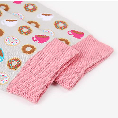 Hosaire 1 par Algodón Calcetines para Calcetines Térmicos Unisex,Estilo de Comida de Postre,Deporte Fitness Tenis Correr Uso Diario,Cálido Regalo (Aguacate)