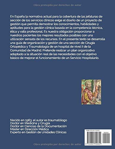 HOSPITAL UNIVERSITARIO DE MÓSTOLES. Proyecto Técnico de Gestión  de una Sección del Servicio de Cirugía Ortopédica y Traumatología