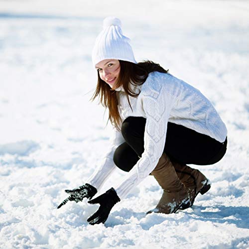 Hotelvs Térmico Leggings de Cintura Alta para Mujer, Elásticos Forrado de Terciopelo Grueso Calientes Bragas Calientes Gruesas