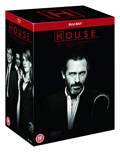 House, Md: Series 1-8 Set (39 Discs) [Edizione: Regno Unito] [Reino Unido] [Blu-ray]