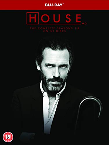 House, Md: Series 1-8 Set (39 Discs) [Edizione: Regno Unito] [Reino Unido] [Blu-ray]