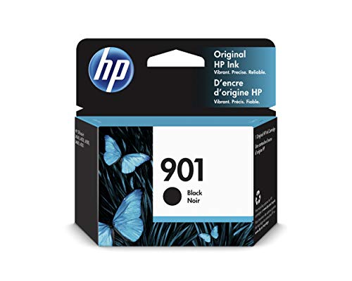 HP 901 CC653AE - Cartucho Original de Tinta Negro, compatible con impresoras de inyección de tinta HP Officejet All-in-One 4500, J4580, J4680