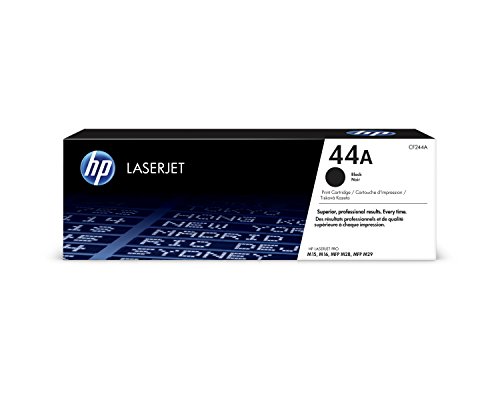 HP CF244A 44A Cartucho de Tóner Original, 1 unidad, negro