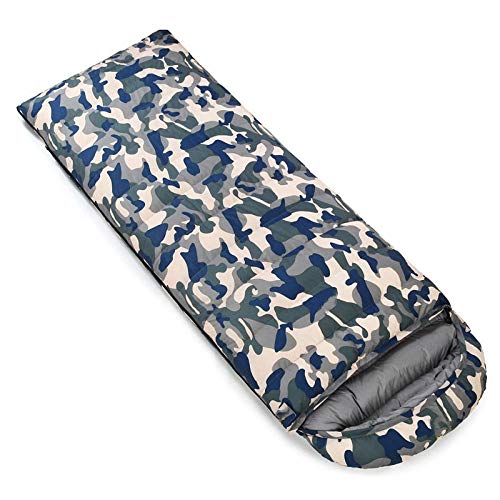 HPPSLT Saco de Dormir de Plumón Ultraligero Adulto para excur sionesy Camping, Viaje al Aire Libre por Saco de Dormir sobre Saco de Dormir 1800G Terciopelo-1