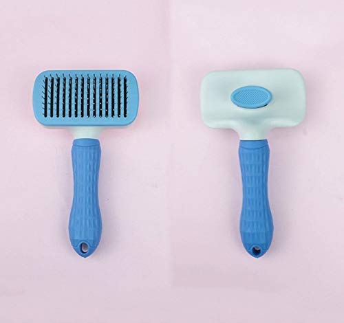 HRSS Perro Cepillo de Pelo, Cepillo de Pelo del Gato, Animal doméstico Cepillo de Limpieza, Adecuado for largas/Medio/Corto/Grosor/Espesor/Rizado Pelo del Animal doméstico, es Posible Eliminar el