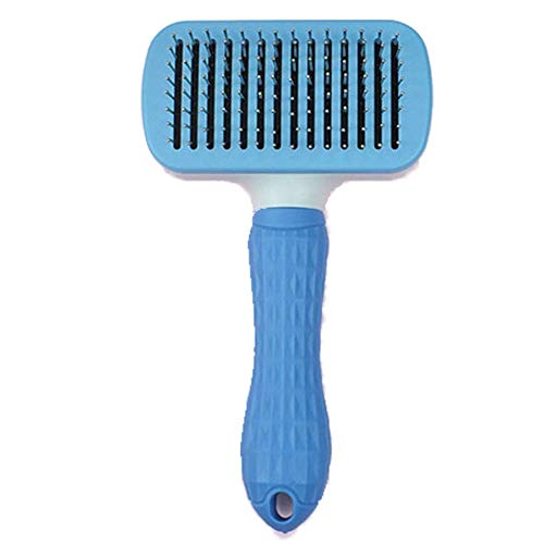 HRSS Perro Cepillo de Pelo, Cepillo de Pelo del Gato, Animal doméstico Cepillo de Limpieza, Adecuado for largas/Medio/Corto/Grosor/Espesor/Rizado Pelo del Animal doméstico, es Posible Eliminar el