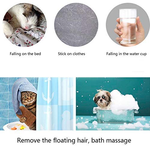 HRSS Perro Cepillo de Pelo, Cepillo de Pelo del Gato, Animal doméstico Cepillo de Limpieza, Adecuado for largas/Medio/Corto/Grosor/Espesor/Rizado Pelo del Animal doméstico, es Posible Eliminar el