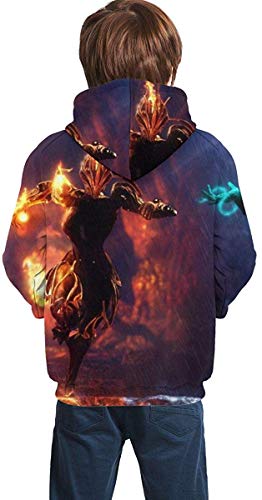 huatongxin Sudadera con Capucha para jóvenes Unisex Niños Jóvenes Nyx Tops Sudaderas con Capucha Moda Adolescente Sudaderas con Capucha para Adolescentes Niños/Niñas