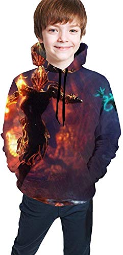 huatongxin Sudadera con Capucha para jóvenes Unisex Niños Jóvenes Nyx Tops Sudaderas con Capucha Moda Adolescente Sudaderas con Capucha para Adolescentes Niños/Niñas