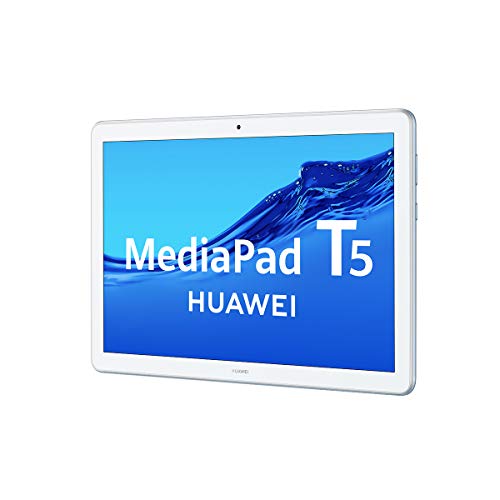 Huawei Media Pad T5 - Tablet de 10.1" Full HD (Wifi, RAM de 3 GB, ROM de 32 GB, Android 8.0, EMUI 8.0), Azul Claro (Mist Blue)