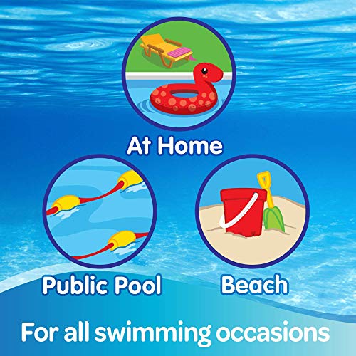 Huggies U1833930 - Pañal de natación, talla 3-4 (7-15 kg), pack de 2 x 12