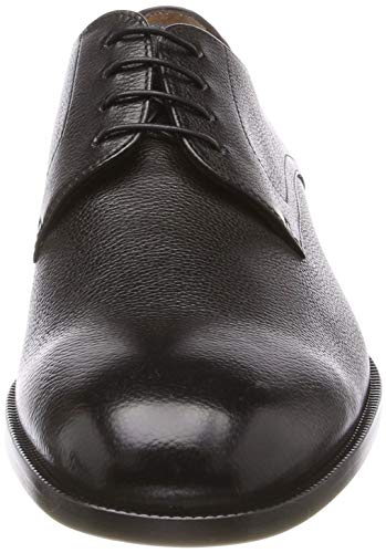 Hugo Boss Brighton_Derb_gr, Zapatos de Cordones Derby para Hombre, Gris Dark Grey 021, 42 EU