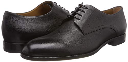 Hugo Boss Brighton_Derb_gr, Zapatos de Cordones Derby para Hombre, Gris Dark Grey 021, 42 EU