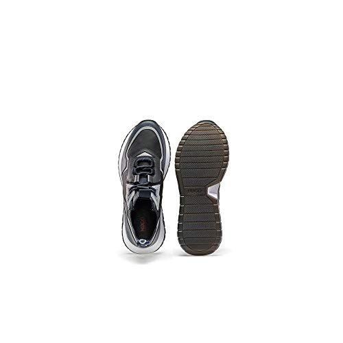 Hugo Boss Footwear Atom_Runn - Zapatillas deportivas (nailon, talla 11), color azul marino
