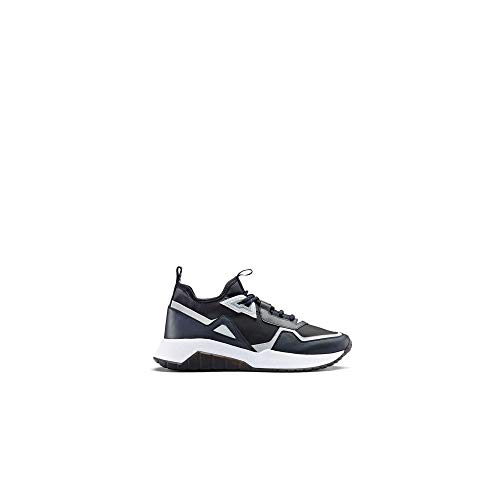 Hugo Boss Footwear Atom_Runn - Zapatillas deportivas (nailon, talla 11), color azul marino