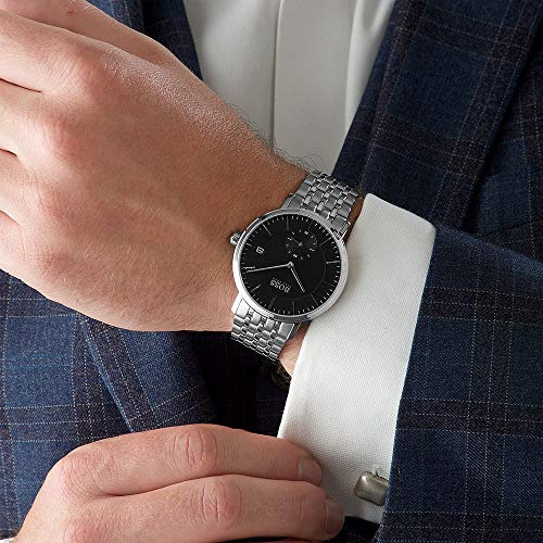 Hugo BOSS Reloj Analógico para Hombre de Cuarzo con Correa en Acero Inoxidable 1513641