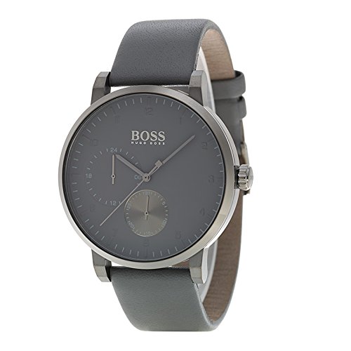 Hugo BOSS Reloj Multiesfera para Hombre de Cuarzo con Correa en Cuero 1513595