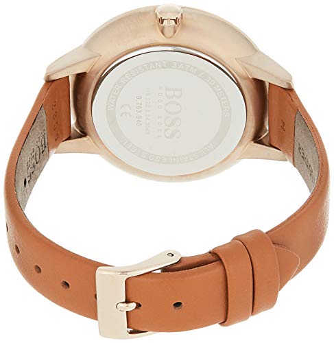 Hugo BOSS Reloj Multiesfera para Mujer de Cuarzo con Correa en Cuero 1502420