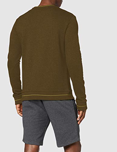 HUGO Drick202 Sudadera, Beige (Dark Beige 251), Small para Hombre