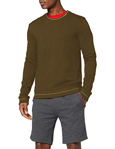 HUGO Drick202 Sudadera, Beige (Dark Beige 251), Small para Hombre