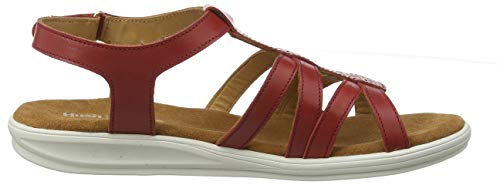 Hush Puppies Callie, Sandalias de Talón Abierto para Mujer, Red (Red 37), 38 EU