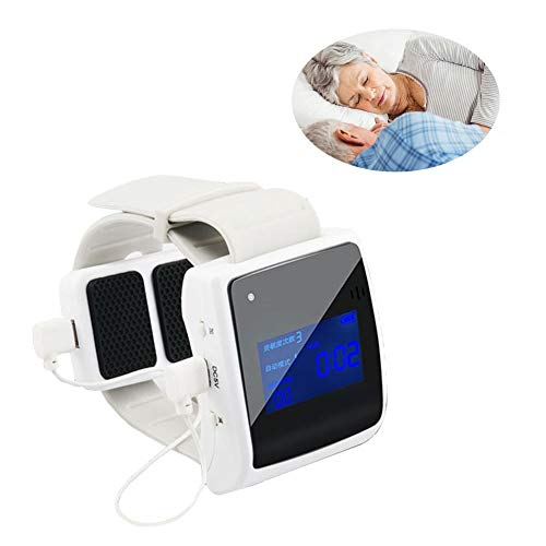 HUWAI-F Antironquidos para Dormir, Sleep Connection Wriatband, Carga USB - LCD de Snore Stopper Magnético, Dispositivos Antirronquidos con Sensor de Biorretroalimentación