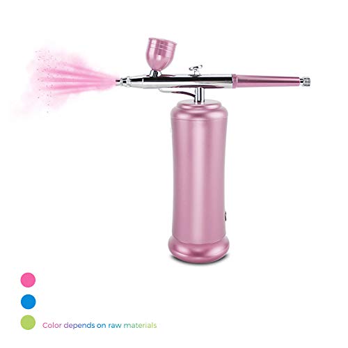 HXZB Los Kits Portátiles De Mano, Aerógrafo Tatuaje De Uñas Maquillaje De Arte Pintada con Aerógrafo Conjunto Mini Compresor De Aire Sin Cuerda del Arma De Aerosol