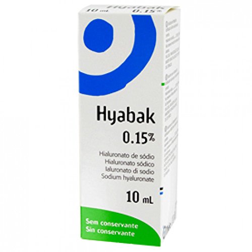 Hyabak - Hyabak Protector Solución oftalmica Sodio Hialuronato 0,15% Frasco - 10 ml