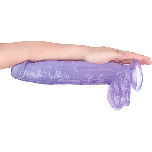 HYLHYL5-F Cònsòlǎdòrés Mǔjér Bǎrǎtòs, 30cm / 11.8 pulg Azul Ultra-Soft PVC Juguete Realista con Ventosa for el Juego de Manos Libres