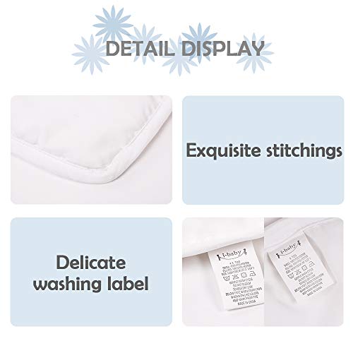 i-baby Bebé Edredones 2 Piezas 4 Estaciones para Cuna Edredones Infantiles 101x133cm Incluye 1 Edredón 4.5 TOG Primavera Verano y 1 Edredón 9 TOG Otoño, Se Adjuntan 2 Edredones 13.5 TOG Invierno