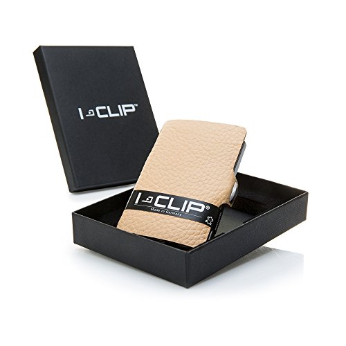 I-CLIP ® Cartera Pure Crema (Disponible En 5 Variantes)