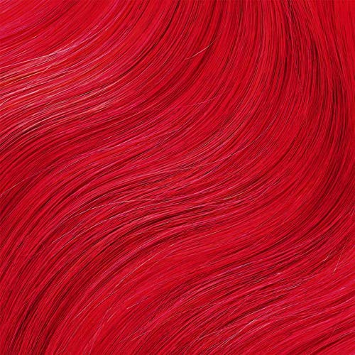 I Heart Revolution Rainbow Tones Red Flame – Tinte para el cabello semi permanente y acondicionador en uno – lavable con 8-12 lavados – vegano, reutilizable – 120 ml