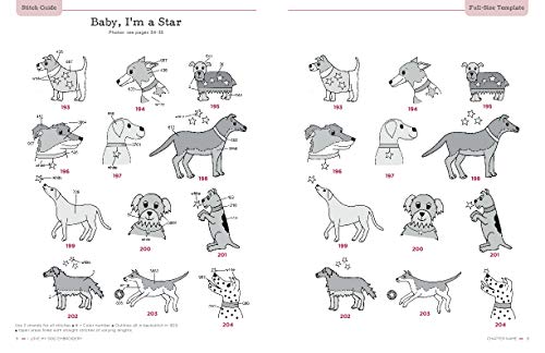 I Love My Dog Embroidery: 380 Stitch Motifs for Dog Moms and Dads