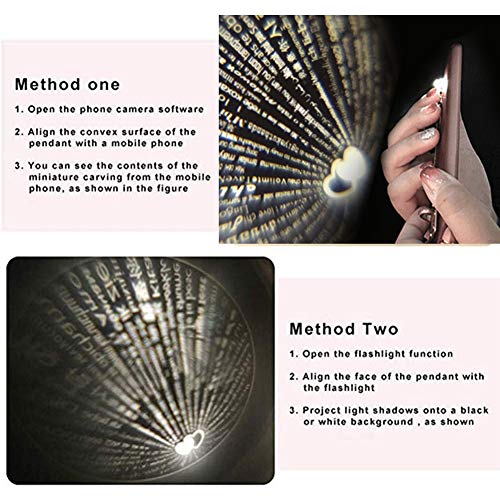 iAmotus Collar Mujer Te Amo 100 Idiomas Collar Plata de Ley 925 Amor Corazón Collar Día de San Valentín Navidad Día de la Madre Regalo