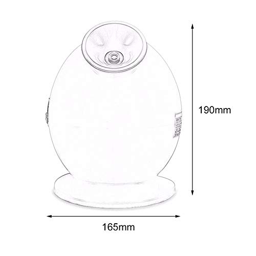 IAMXXYO Nano Facial Humidificador Vapor Facial Caliente Rociador De La Niebla Profesional Sauna Poros Limpieza, Cuidado De La Piel De La Espinilla Y Acné Y Sinusitis Tratamiento De SPA, Rosado