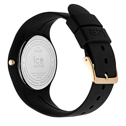 Ice-Watch - ICE cosmos Black Gold - Reloj nero para Mujer con Correa de silicona - 016295 (Medium)