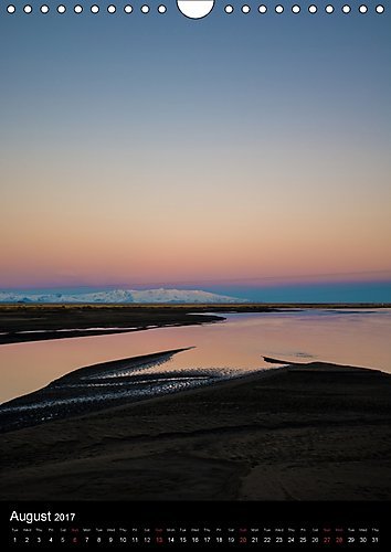 Iceland 63 66 N 2017: Every Month a Little Piece of Icland. From Snaefellsnes via Landmannalaugar to Jokulsarlon Glacier Lagoon (Calvendo Places)