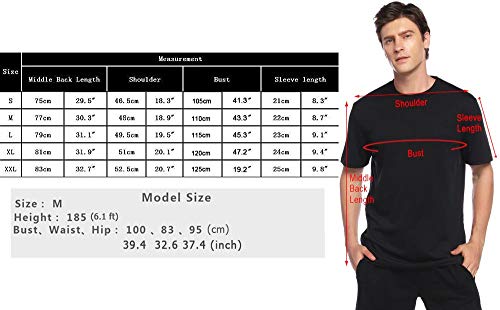 iClosam Camisetas Deporte Hombre Fitness Casual Seco RáPido T-Shirt Running Yoga Ciclismo (XXL, Vino Tinto + Negro + azul-3piezas)