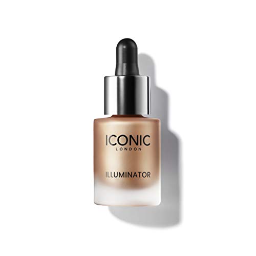 ICONIC London Iluminador Líquido - Gotas con Shimmer de Alta Pigmentación, Original, 13.5ml