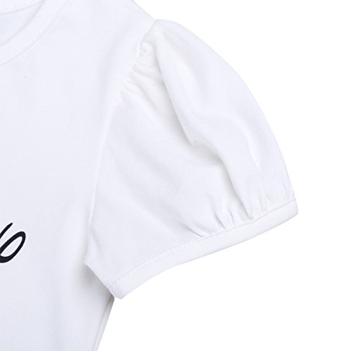 iiniim Conjunto de Disfraz Body de Algodón + Falda + Diadema Vestido Tutú Princesa Lunares de Organza Cumpleaños Disfraces Navidad Fiesta Cosplay para Bebé Niña (1-4 Años) Rosa Oscuro 12-18 Meses