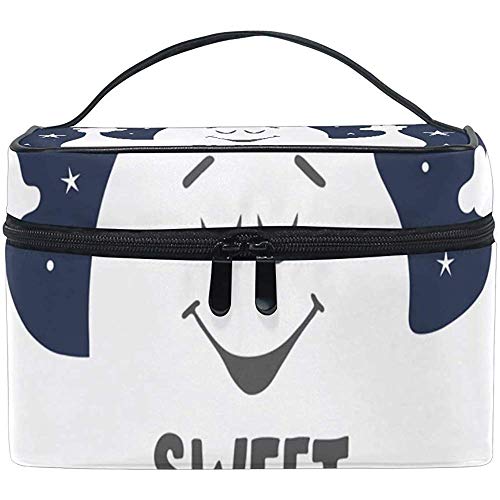 Ilustración de Vector de Bolsa de Viaje cosmética Dibujos Animados GH-ost Estuche de tocador de impresión portátil Dibujado a Mano Bolsa de Maquillaje