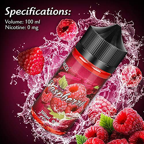 IMECIG 100ml Frambuesa Líquida Vape Jugo Premium Ecig Vape 70/30 E Líquido para Todos Los E Cigarrillos Cigarrillo Electrónico Kits de Inicio de Vape Mod Sin nicotina