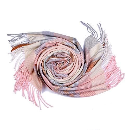 Imitación Cachemira Hombre Sugerido Tatuaje Bufanda De Dos Usos Mantón 180-70Cm Arroz