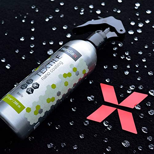 Impermeabilizante Textil Spray Hendlex Tela Hidrofobico Recubrimiento 200ml | Nanotecnologia Impermeable Spray Para Calzado Zapatos Ropa Liquido Repelente de Agua Liquidos Manchas Protector