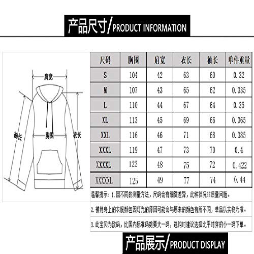 Impresión NOBRAND, éxito de Navidad de comercio exterior, trucos de pelo verde, impresión digital, con capucha, macho A77. XXXL