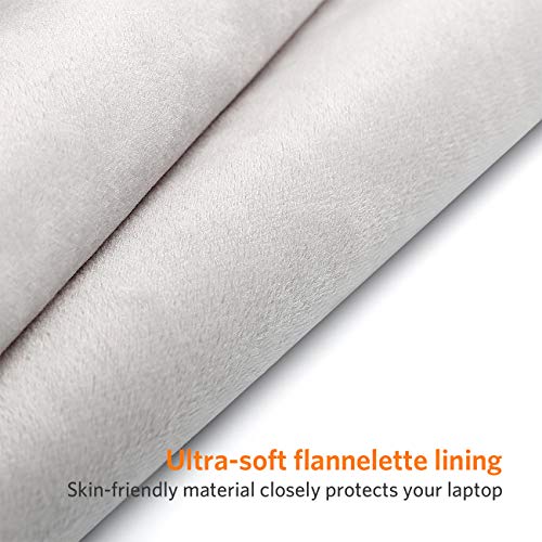 Inateck Funda en Fieltro 14-14,1", para 15 Pulgadas Surface Laptop 3, MacBook Pro 2016/2017/2018(Model A1707/A1990) y portátiles de hasta 14,1 Pulgadas, Bolso de Business Escolar, Gris