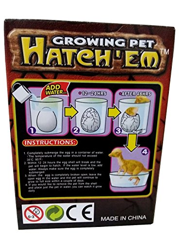 Inception Pro Infinite Magic Egg Dino - En Dino, el Agua aparece y Crece - eclosión - Añadir Agua - Dinosaurio - Juguete para niños - Idea de Regalo - Magic Dino