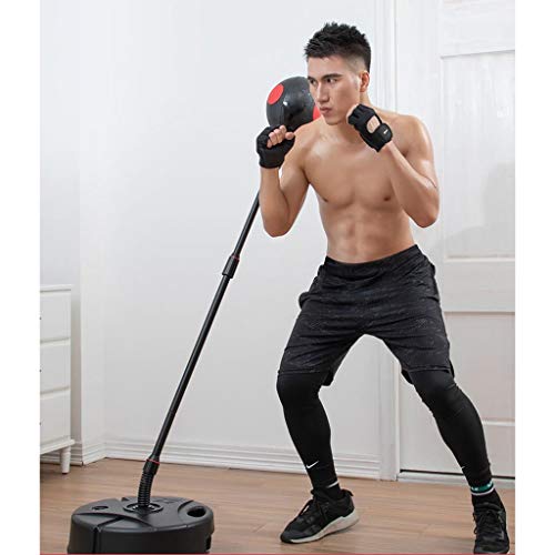 Independiente Reflex bolsa de boxeo saco de arena Speed ​​Ball, Equipo de boxeo saco de boxeo con soporte for adultos, con altura ajustable de perforación velocidad Bolsa de entrenamiento, práctica, l