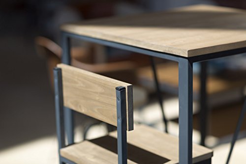 Indhouse - Taburete para hostelería de Estilo Industrial Vintage Canan